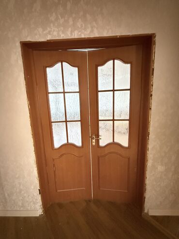 прожектор для дома купить: Ички эшик айнек менен, МДФ, түсү - Күрөң, 210 * x 80 см, Колдонулган