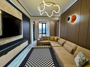 квартиры джале: 1 комната, 45 м², Элитка, 9 этаж, Дизайнерский ремонт