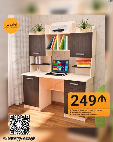 maşın sekilleri: Kompyuter/iş masası – LA MINİ (Laconic & Minimalism dizaynı) -