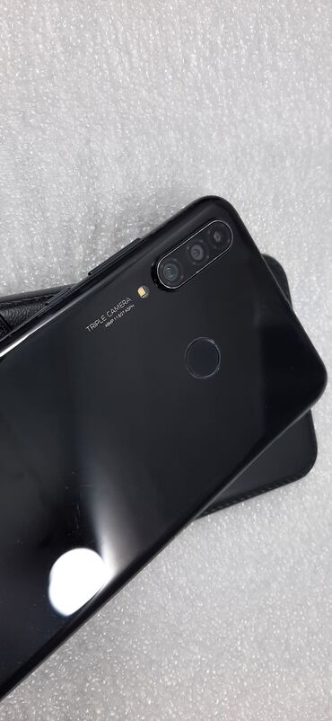 телефон ноокат: Honor 20 Lite, Колдонулган, 128 ГБ, түсү - Кара, 2 SIM