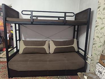 Балдар бөлмөсүнө толук комплект сатылат. 🛏️ Эки кабаттуу кровать at lalafo.kg Балдар бөлмөсүнө толук комплект сатылат. 🛏️ Эки кабаттуу кровать
