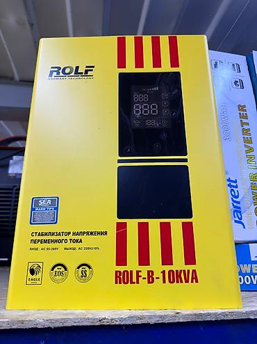 Стабилизаторы напряжения: Стабилизатор 10 кВт напряжения ROLF Оригинал — 10