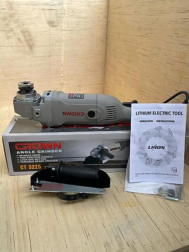 black decker: Угловая шлифовальная машина Crown CT 3222, также известная как — 5