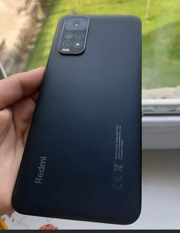 чехол а3: Xiaomi, Redmi Note 11, Б/у, 128 ГБ, цвет - Черный, 2 SIM