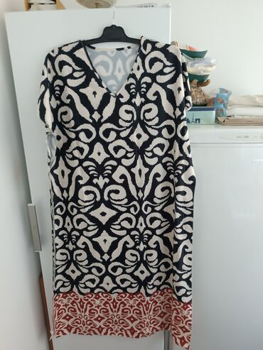 haljine od mokre likre: 2XL (EU 44), color - Multicolored, Other style, Short sleeves