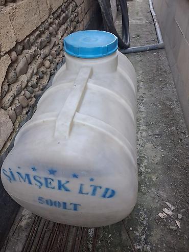 Su çəni – Şimşek LTD, 500 litr - Həcmi: 500 LT (üzərində qeyd olunub) lalafo.az -da Su çəni – Şimşek LTD, 500 litr - Həcmi: 500 LT (üzərində qeyd olunub)
