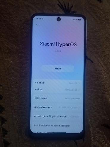 mikro maks: Redmi 13, 256 GB, rəng - Mavi, Face ID — 2