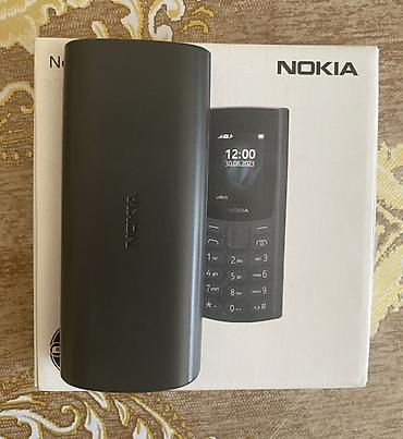korpuslar: Nokia 105 4G, 2 GB, rəng - Qara, Düyməli — 2