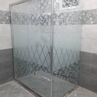 Duş kabinaları, arakəsmələr: Yeni Üstü açıq kabina, Künc üçün, Pulsuz çatdırılma — 6