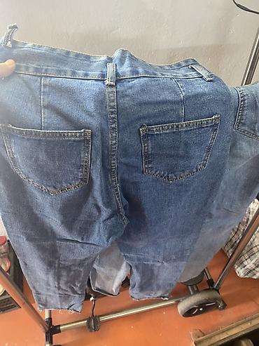 Джинсы: Джинсы из плотного денима, голубой и синий оттенки (две пары на фото) — 4