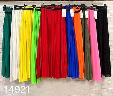 Suknje: 04. Plisirane suknje Prelepe boje💚💛🧡💙🩷❤️ S M L XL Cena : 2.200 dinara — 11