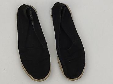 geox взуття жіноче: Czarne espadryle damskie - Klasyczny model wsuwany - Cholewka — 1