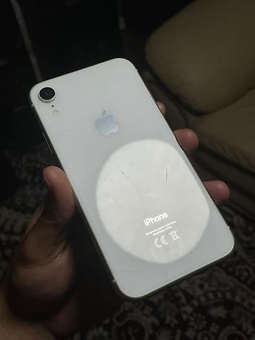 Apple iPhone: IPhone Xr, 128 ГБ, Белый, Чехол, 78 % — 8
