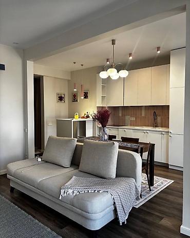 312: 2 комнаты, 50 м², Кок-Жар мкр Индивидуалка, 12 этаж, Дизайнерский ремонт — 7