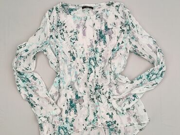 bluzka z piórami przy rękawach: Zеro, Bluzka damska, rozmiar S