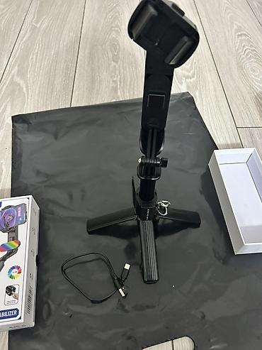 small rig: Одноосевой стабилизатор для смартфона Q35 (Aluminum) с подсветкой RGB — 3