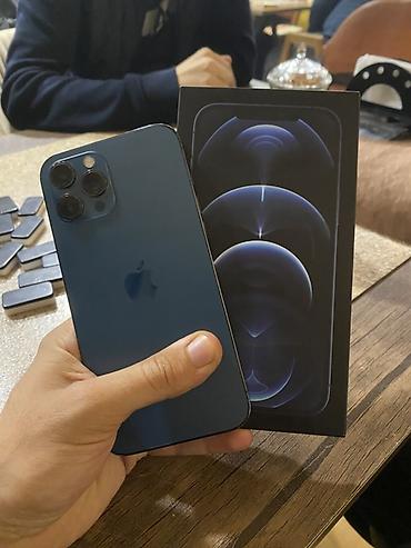 irşad electronics iphone 12 pro max: IPhone 12 Pro Max, 256 GB, Pacific Blue, Face ID — 1
