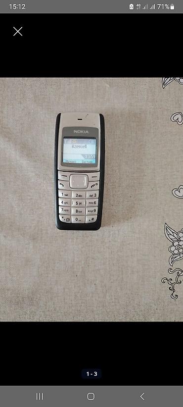 nokia 1100 satilir: Nokia 110 4G, rəng - Gümüşü, Düyməli — 1