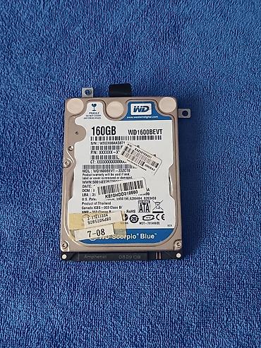 wd 3: Жесткий диск 2.5" Western Digital Scorpio Blue WD1600BEVT - Объем — 2