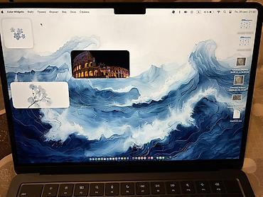 Apple MacBook: Apple MacBook M4 Air (Space Gray) - 13–14 düymlük incə çərçivəli — 3