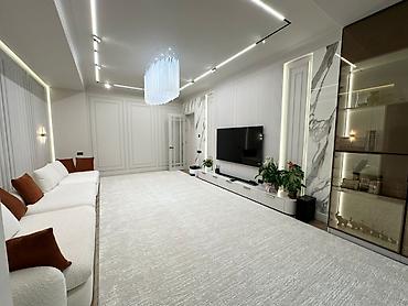 клубное: 4 комнаты, 137 м², Асанбай мкр Элитка, 1 этаж, Дизайнерский ремонт — 7