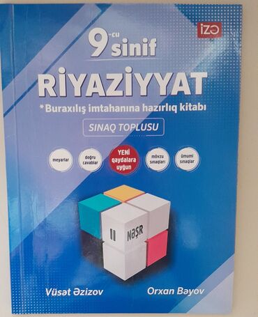 тгдк математика: 9-cu sinif riyaziyyat IZƏ nesriyyatinin vesaiti.Yenidir.Cavablari da
