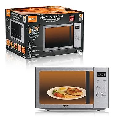 Mikrodalğalı sobalar: №: 9792 Məhsulun adı: Mikrodalğalı soba RAF R.8010 Grey Brend: RAF — 1