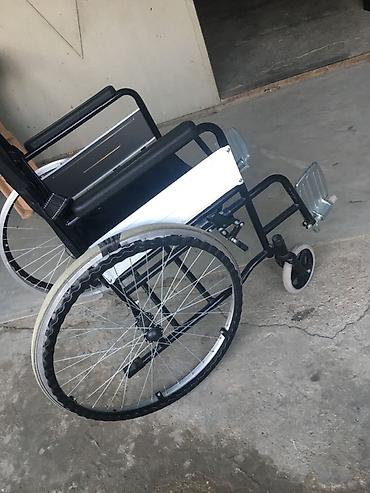 servis arabasi: Mexanik əlil arabası - Geniş oturacaq və bel hissəsi: davamlı parça — 2
