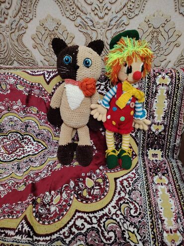 Oyuncaqlar: Toxunma kuklalar əl işidi hərəsi 50man — 3