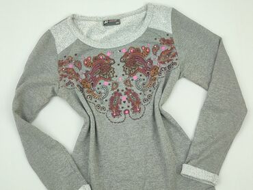 eleganckie bluzki damskie wieczorowe: Sweatshirt, M (EU 38), condition - Very good