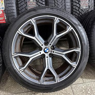 Диски: Литые Диски R 21 BMW, Комплект, отверстий - 5, Б/у — 8