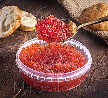 чёрная икра: Красная икра (лососевая), зернистая, слабосол - Натуральная икра — 3