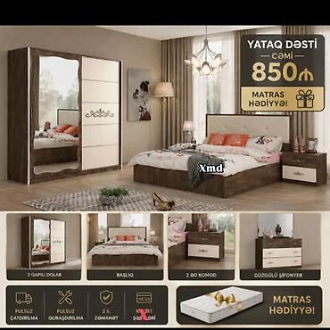 dəsti: Yataq + Qonaq + Künc Divan Dəsti – birlikdə Paketin tərkibi: - Yataq — 7