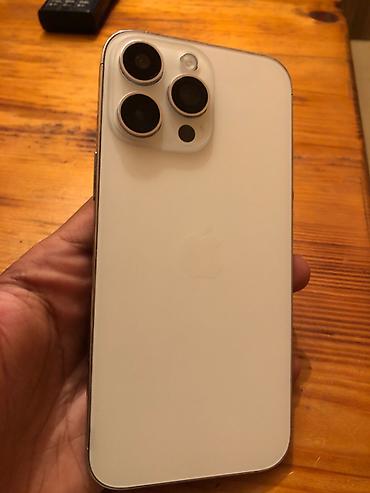 IPhone 16 Pro Max, 128 GB, Ağ, Face ID