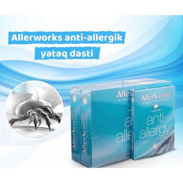 Digər tibbi məhsullar: ALLERWORX Tək nəfərlik Anti-allergiya yataq dəsti Qiymət : 260 AZN — 13