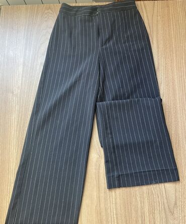 qaqa şalvarı: Брюки, Stradivarius, XS (EU 34), цвет - Черный