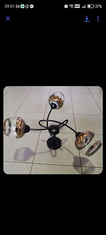 bacac diska: Plafonska lampa sa 3 svetiljke – moderni dizajn - Tip — 1