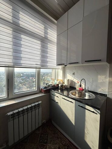 долгосрочная аренда квартир в бишкеке: 1 комната, 44 м², 9 этаж, Евроремонт