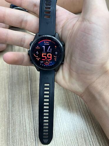 Garmin Fenix (линейка мультиспортивных часов) - Корпус: круглый