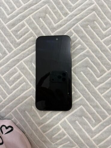 айфон 14 цена бу: IPhone 14 Pro, Колдонулган, 128 ГБ, Кара, Каптама, Кабель, Куту, 85 %