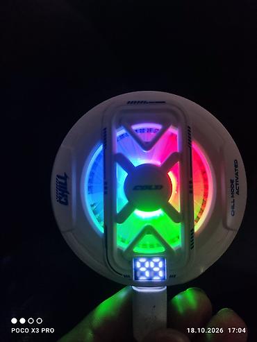 радиатор для телефона: Игровой кулер-радиатор для смартфона с RGB-подсветкой - Мощный — 1