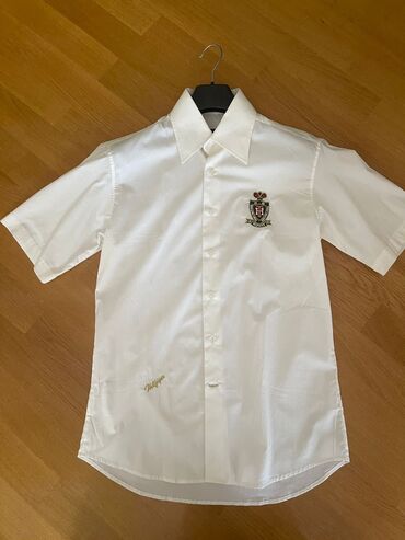 Рубашки: Рубашка Tommy Hilfiger, M (EU 38), цвет - Белый