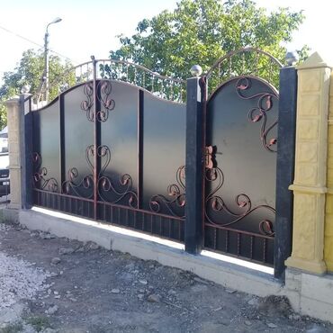 купить садовые качели: Распашные ворота Стальные