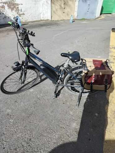 Elektrik velosipedlər: İşlənmiş Elektrik velosipedi 28", sürətlərin sayı: 11, 350-500 Vt, Ünvandan götürmə, Ödənişli çatdırılma