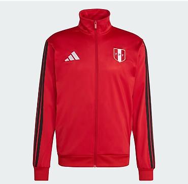 кофты: Мужской спортивный костюм, L, Adidas, Новый, цвет - Красный, Самовывоз, Платная доставка — 3