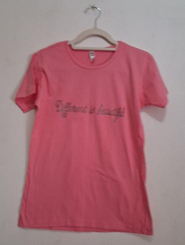 Majice kratkih rukava: Ženska garderoba – set majica i bluza - Bela pamučna majica sa — 9