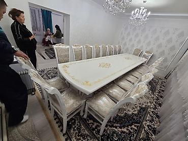 Столы и стулья для зала: Стол и стул для зала, цвет - Белый — 6