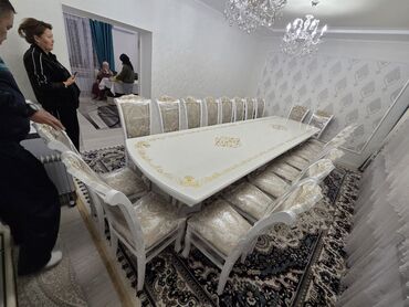 Столы и стулья для зала: Стол и стул для зала, Новый, цвет - Белый — 9