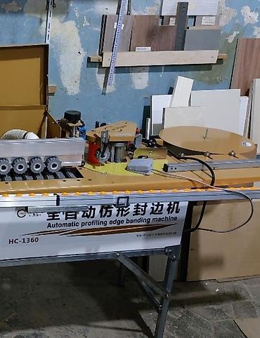 a frame evler tikintisi: HC-1360 avtomatik profilli kənar yapışdırma dəzgahı Mebel — 3