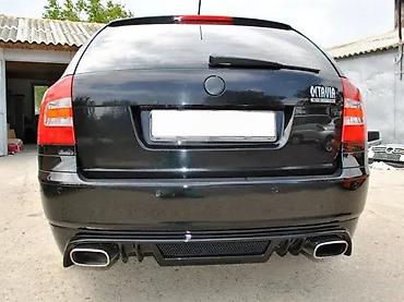 Spojleri: DIFUZOR DODATAK ZA ZADNJI BRANIK SPOJLER SKODA OCTAVIA A5 | Difuzor — 3